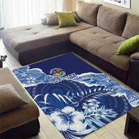 Fiji Lelean Memorial School Personalised Area Rug Korodredre Davuilevu Masi Mix Style LT7 - Polynesian Pride
