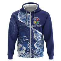 Fiji Lelean Memorial School Personalised Zip Hoodie Korodredre Davuilevu Masi Mix Style