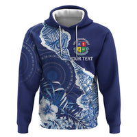 Fiji Lelean Memorial School Personalised Zip Hoodie Korodredre Davuilevu Masi Mix Style
