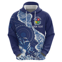 Fiji Lelean Memorial School Personalised Zip Hoodie Korodredre Davuilevu Masi Mix Style