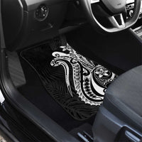 Kia Orana Cook Islands Car Mats Kerekere Plumeria Tropical Waves - Polynesian Pride