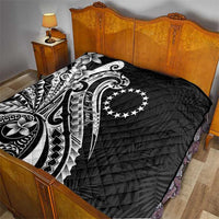 Kia Orana Cook Islands Quilt Kerekere Plumeria Tropical Waves - Polynesian Pride