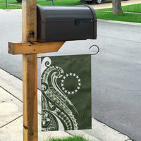 Kia Orana Cook Islands Garden Flag Matie Plumeria Tropical Waves - Polynesian Pride