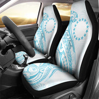 Kia Orana Cook Islands Car Seat Cover Moana Plumeria Tropical Waves - Polynesian Pride