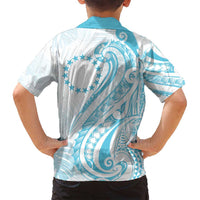 Kia Orana Cook Islands Family Matching Summer Maxi Dress and Hawaiian Shirt Moana Plumeria Tropical Waves - Polynesian Pride