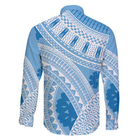 Bula Fiji Classic Masi Tapa Family Matching Short Sleeve Bodycon Dress and Hawaiian Shirt Turquoise - Polynesian Pride