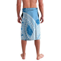Bula Fiji Classic Masi Tapa Lavalava Turquoise - Polynesian Pride