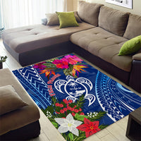 Guam Christmas Area Rug Turtle Mix Tapa Felis Pasgua LT7 - Polynesian Pride