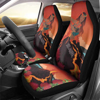 Hawaii Kilauea Volcano Car Seat Cover Pele Goddess