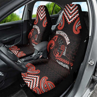 Maori Waitangi Car Seat Cover Kotahitanga Poutama Mix Whakairo LT7 - Polynesian Pride