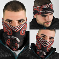 Maori Waitangi Neck Gaiter Kotahitanga Poutama Mix Whakairo LT7 - Polynesian Pride