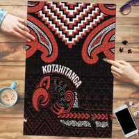 Maori Waitangi Puzzle Kotahitanga Poutama Mix Whakairo LT7 Black - Polynesian Pride