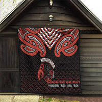 Maori Waitangi Quilt Kotahitanga Poutama Mix Whakairo LT7 - Polynesian Pride