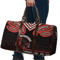 Maori Waitangi Travel Bag Kotahitanga Poutama Mix Whakairo LT7 - Polynesian Pride