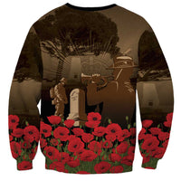 Australia - New Zealand ANZAC Lone Pine Sweatshirt The Last Post LT7 - Polynesian Pride