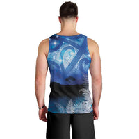 NZ Maori Matariki Scenery Men Tank Top Galaxy Sky