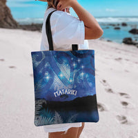 NZ Maori Matariki Scenery Tote Bag Galaxy Sky