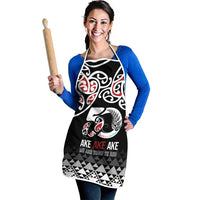 Kia Kaha Te Reo Maori Apron 50 Years Mo Ake Tonu Te Reo LT7 - Polynesian Pride
