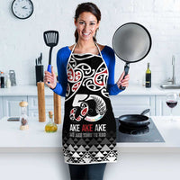 Kia Kaha Te Reo Maori Apron 50 Years Mo Ake Tonu Te Reo LT7 - Polynesian Pride