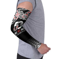 Kia Kaha Te Reo Maori Arm Sleeves 50 Years Mo Ake Tonu Te Reo - Polynesian Pride