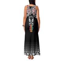 Kia Kaha Te Reo Maori Family Matching Tank Maxi Dress and Hawaiian Shirt 50 Years Mo Ake Tonu Te Reo - Polynesian Pride
