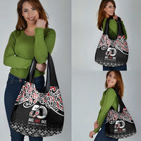 Kia Kaha Te Reo Maori Grocery Bag 50 Years Mo Ake Tonu Te Reo - Polynesian Pride