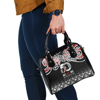 Kia Kaha Te Reo Maori Shoulder Handbag 50 Years Mo Ake Tonu Te Reo - Polynesian Pride