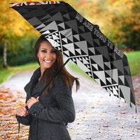 Kia Kaha Te Reo Maori Umbrella 50 Years Mo Ake Tonu Te Reo LT7 - Polynesian Pride