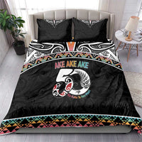 50 Years Kia Kaha Te Reo Maori Bedding Set Ake Ake Ake! - Polynesian Pride