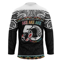 50 Years Kia Kaha Te Reo Maori Hockey Jersey Ake Ake Ake! - Polynesian Pride