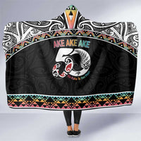 50 Years Kia Kaha Te Reo Maori Hooded Blanket Ake Ake Ake! - Polynesian Pride