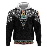 50 Years Kia Kaha Te Reo Maori Hoodie Ake Ake Ake! LT7 Pullover Hoodie White - Polynesian Pride