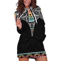 50 Years Kia Kaha Te Reo Maori Hoodie Dress Ake Ake Ake! - Polynesian Pride