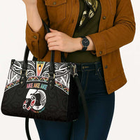 50 Years Kia Kaha Te Reo Maori Leather Bag Ake Ake Ake! LT7 - Polynesian Pride
