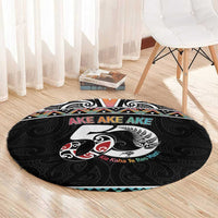 50 Years Kia Kaha Te Reo Maori Round Carpet Ake Ake Ake! - Polynesian Pride