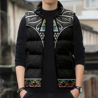 50 Years Kia Kaha Te Reo Maori Sleeveless Puffer Jacket Ake Ake Ake! - Polynesian Pride