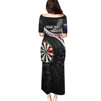 Personalised New Zealand Darts Puletasi Maori Manaia LT7 - Polynesian Pride