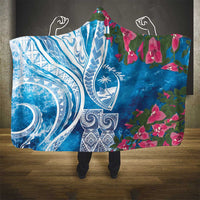 Hafa Adai Guam Hooded Blanket Crystal Waves