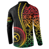Proudly Ni-Van Sandroing Inspired Classic Style Button Sweatshirt