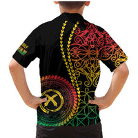 Proudly Ni-Van Sandroing Inspired Classic Style Family Matching Mermaid Dress and Hawaiian Shirt