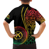 Proudly Ni-Van Sandroing Inspired Classic Style Family Matching Short Sleeve Bodycon Dress and Hawaiian Shirt