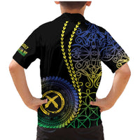 Proudly Ni-Van Sandroing Inspired Family Matching Mermaid Dress and Hawaiian Shirt Malampa Classic Style