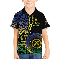 Proudly Ni-Van Sandroing Inspired Family Matching Short Sleeve Bodycon Dress and Hawaiian Shirt Malampa Classic Style