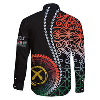 Proudly Ni-Van Sandroing Inspired Family Matching Long Sleeve Bodycon Dress and Hawaiian Shirt Penama Classic Style