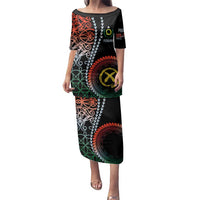 Proudly Ni-Van Sandroing Inspired Family Matching Puletasi and Hawaiian Shirt Penama Classic Style