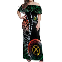 Proudly Ni-Van Sandroing Inspired Off Shoulder Maxi Dress Penama Classic Style