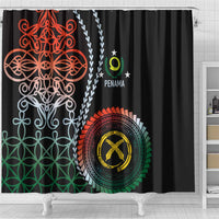Proudly Ni-Van Sandroing Inspired Shower Curtain Penama Classic Style