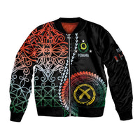 Proudly Ni-Van Sandroing Inspired Sleeve Zip Bomber Jacket Penama Classic Style