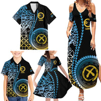 Proudly Ni-Van Sandroing Inspired Family Matching Summer Maxi Dress and Hawaiian Shirt Sanma Classic Style