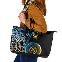 Proudly Ni-Van Sandroing Inspired Leather Tote Bag Sanma Classic Style